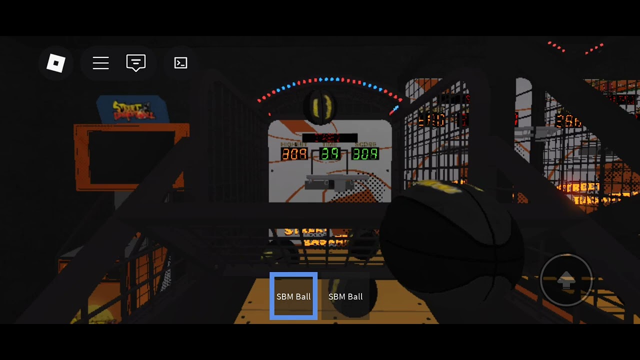 Street basketball arcade jr game Roblox score 9XX Almost 1000 scores