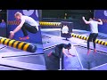 TRAMPOLINE PARK WIPEOUT