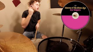 Queens of the Stone Age - 3&#39;s &amp; 7&#39;s (Drum Cover)