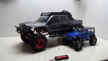 Redcat clawback 1/5 scale 4x4 truck fonction.