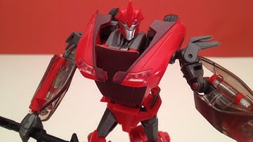 TRANSFORMERS PRIME KNOCK OUT - VIDEO TOY REVIEW
