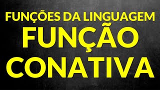 Funções da linguagem: função conativa [Professora Alda]