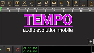 tempo setting audio evolution mobile screenshot 3