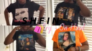 TRY-ON HAUL GRAPHIC TEES EDITION ! | #sheinhaul #tryonhaul