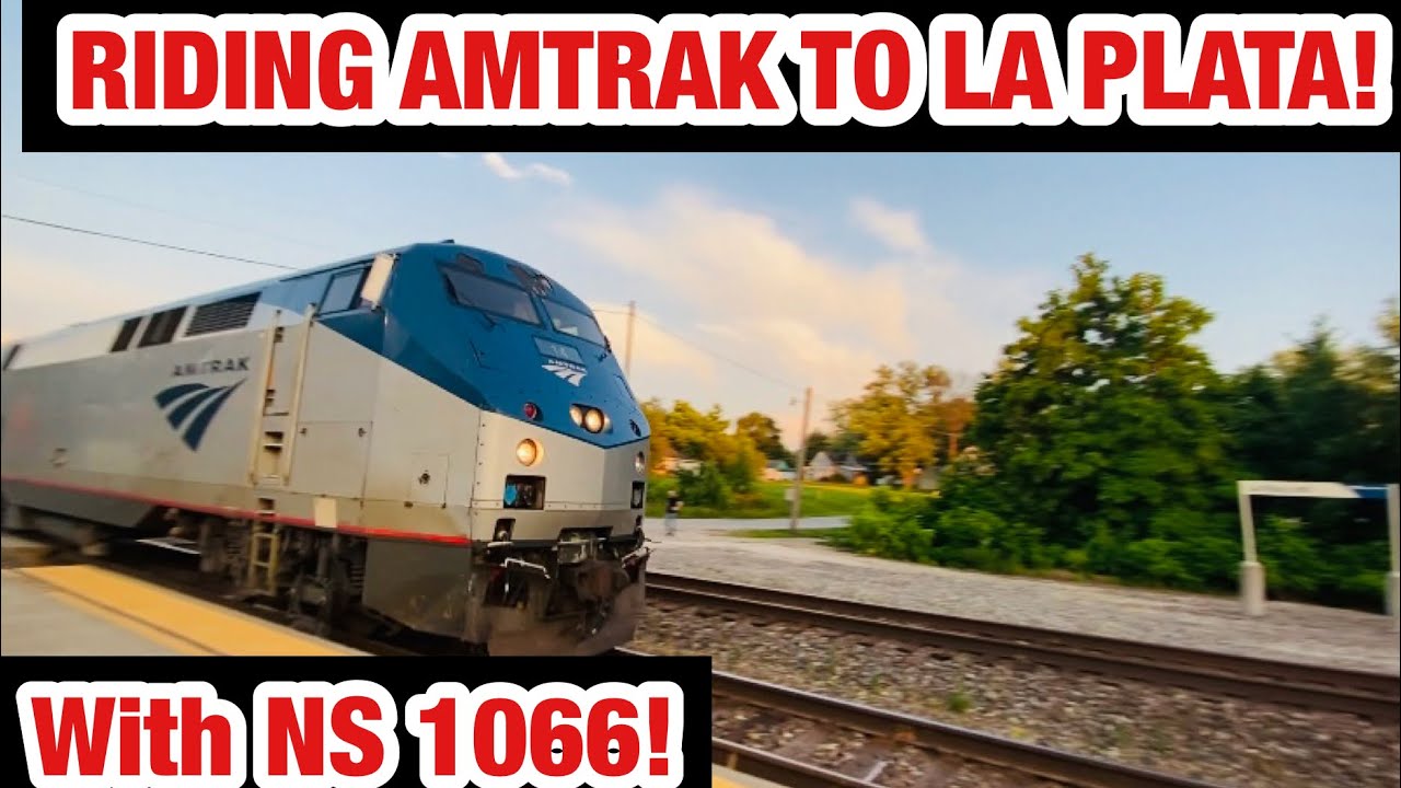 Riding Amtrak’s Southwest Chief to La Plata, MO for railroad days