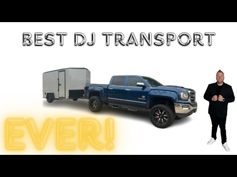 BEST DJ TRANSPORT OPTION EVER!!!! Transport your DJ gear in style! TRAILER UPGRADE!!!