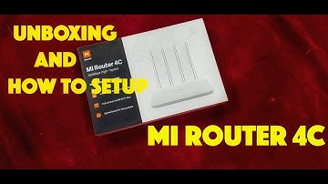 Mi Router 4C Unboxing and How to Setup using MIWIFI app.Easy setup Explained!
