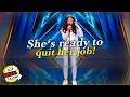 She LEFT her job to perform this song.. and it worked!