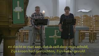 Video thumbnail of "Johan de Heer 878 Eens was ik een vreemdeling zang en orgel"
