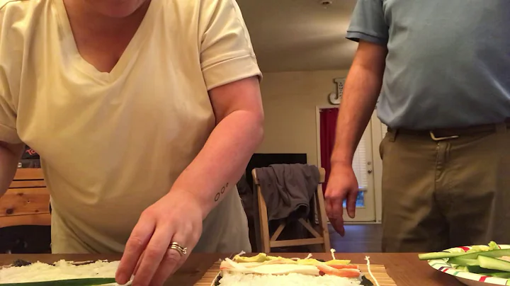 When a country couple makes sushi for the first time