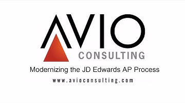 Modernizing the JD Edwards Accounts Payable Process