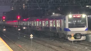 【常磐線】421M E531系0番台K456編成 K418編成 我孫子駅 到着シーン