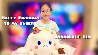 Happy birthday to my sweetie Jannicole Lim ❤️