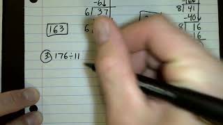 Section 2.9 - Dividing Multi Digit #'s