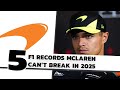 5 All-Time F1 Records McLaren Can't Break in 2025