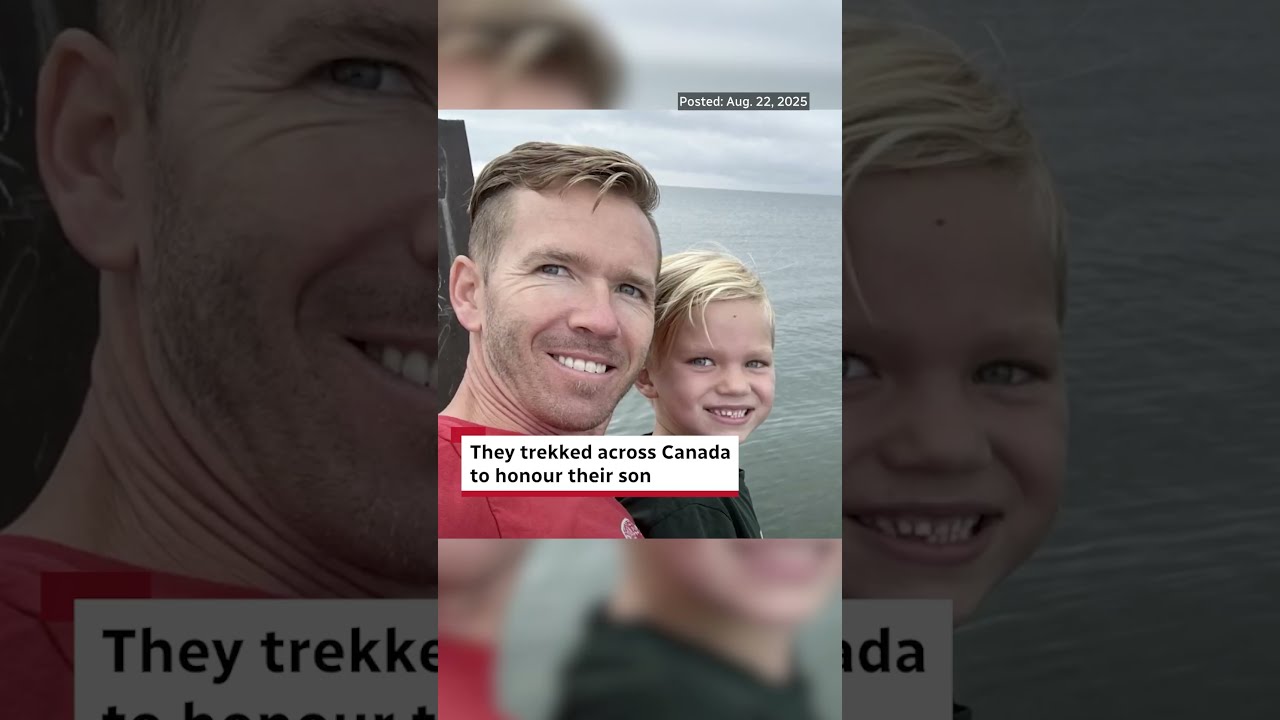 Why This Ontario Family Trekked Across Canada In Honour Of Their 8 Year Old Son