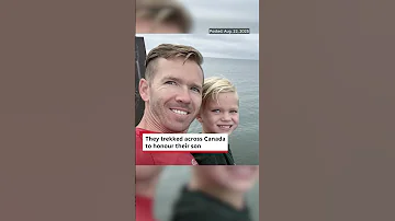 Why This Ontario Family Trekked Across Canada In Honour Of Their 8 Year Old Son 