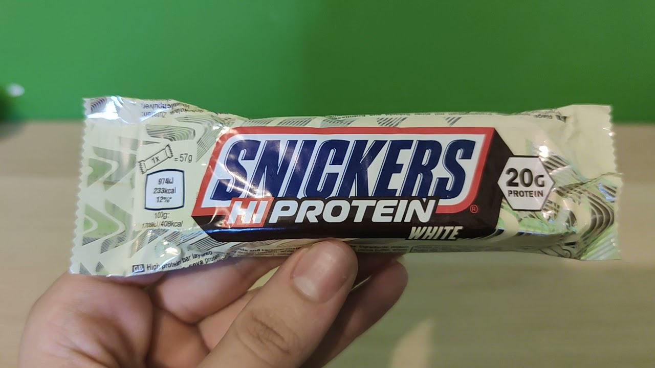 Sneakers protein bar review White chocolate