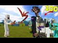 SCP-096 The Shy Guy Vs Minecraft Mobs 1vs100