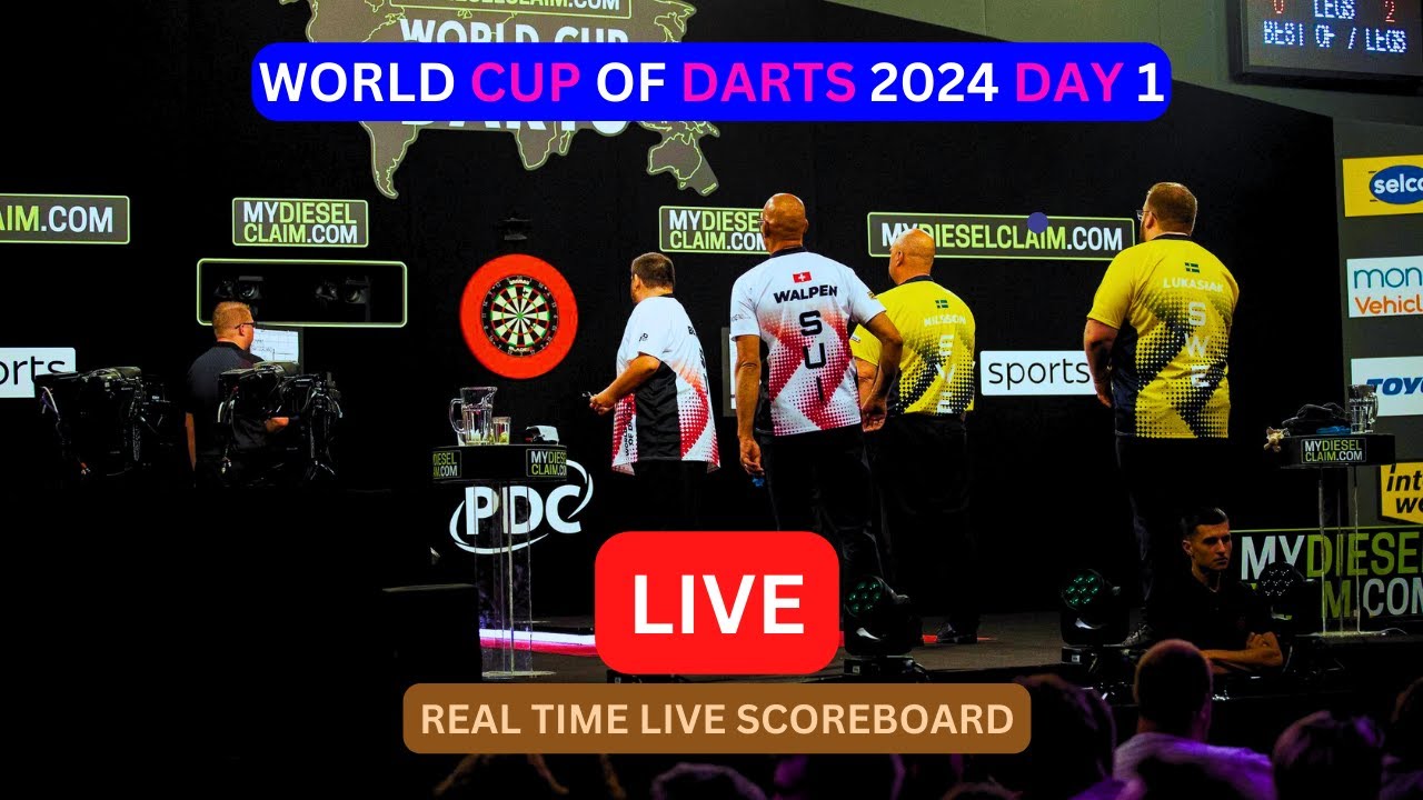2024 World Cup of Darts LIVE Score UPDATE Today Day 1 Matches Jun 27