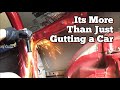 Cutting up a RaceCar!  Step by Step Process