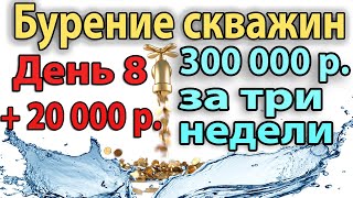 Бурение Скважины На Воду. День 8. +20000 рублей прибыли.(КАК МЫ ЗАРАБОТАЕМ 200 000 РУБЛЕЙ ЗА 3 НЕДЕЛИ? — Следите ВКонтакте http://vk.com/byr15 Сегодня мы снова пробурили 2 скваж..., 2015-05-20T14:46:36.000Z)