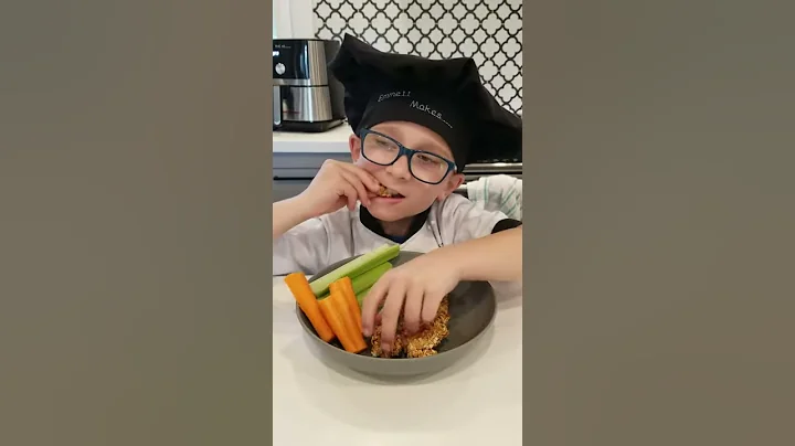 Easy Air Fryer Pretzel Chicken #shorts