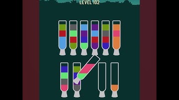 Water Sort | Level 102 | Gameplay