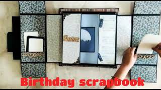 Birthday scrapbook ideas