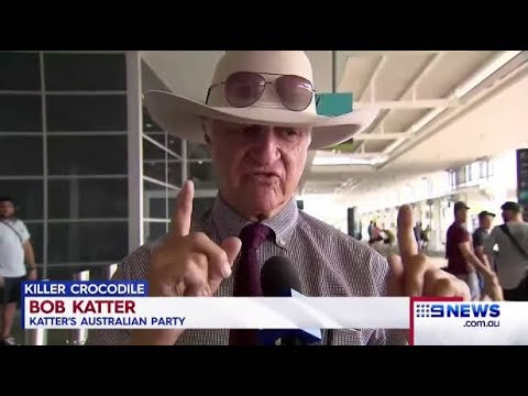 Bob Katter is going to take legal action if people prevent him shooting crocs