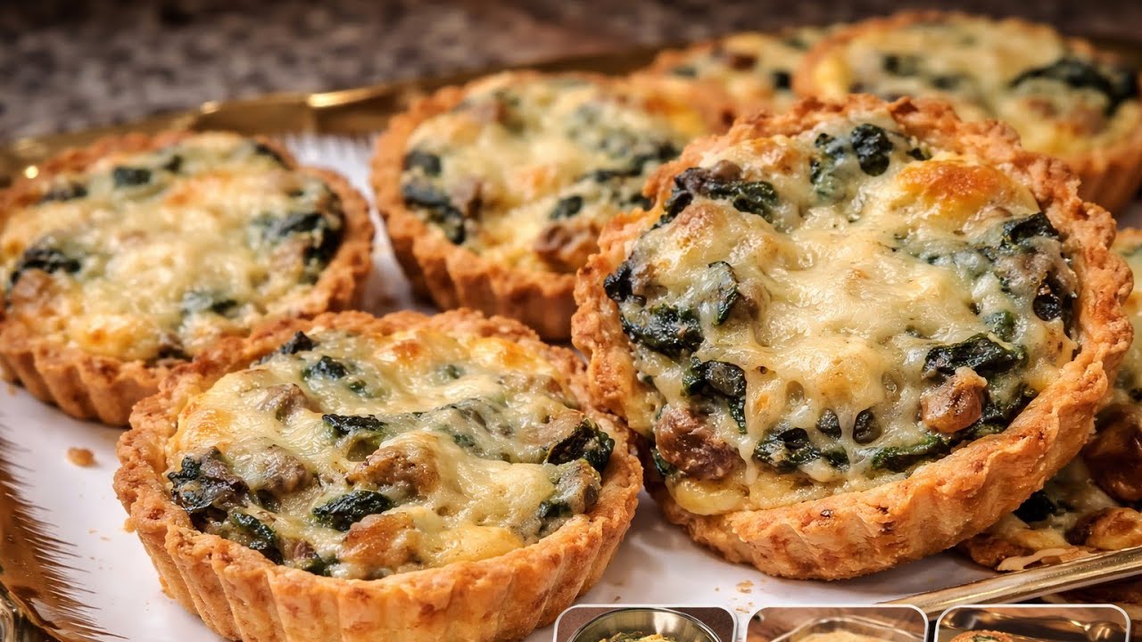 حشوة كيش بالدجاج والسبانخ ناجحة 100٪ 🥧 سر المذاق الرائع!