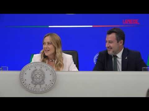 Video Meloni: «L'incontro di Salvini con l'ambasciatore russo si è tenuto per le aziende italiane che o...