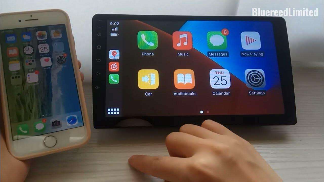 How to Use Zlink CarPlay of T5 Car Android Player YouTube