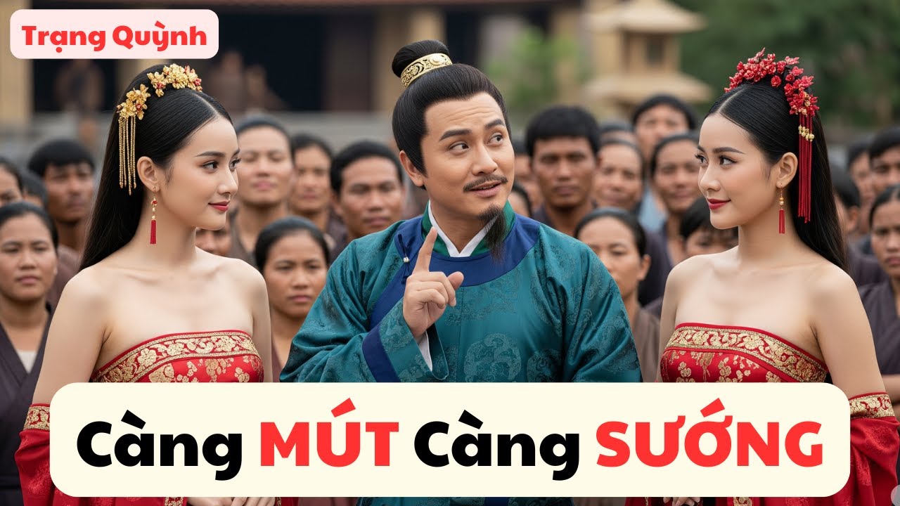 “Cái Gì? Càng Mút Càng Sướng” Cô Gái Lạ Thách Đố Trạng Quỳnh - Quan Lớn Cũng Phải Đứng Hình