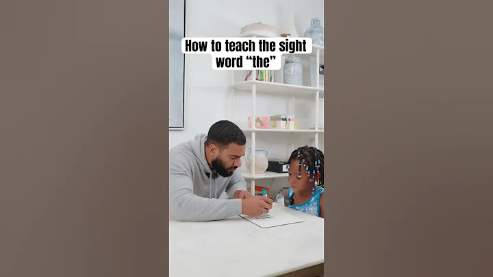 Teaching the sight word “the” without memorizing! #shorts #sightwords