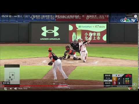 CPBLTV 20200524 黃竣彥超滑指叉球