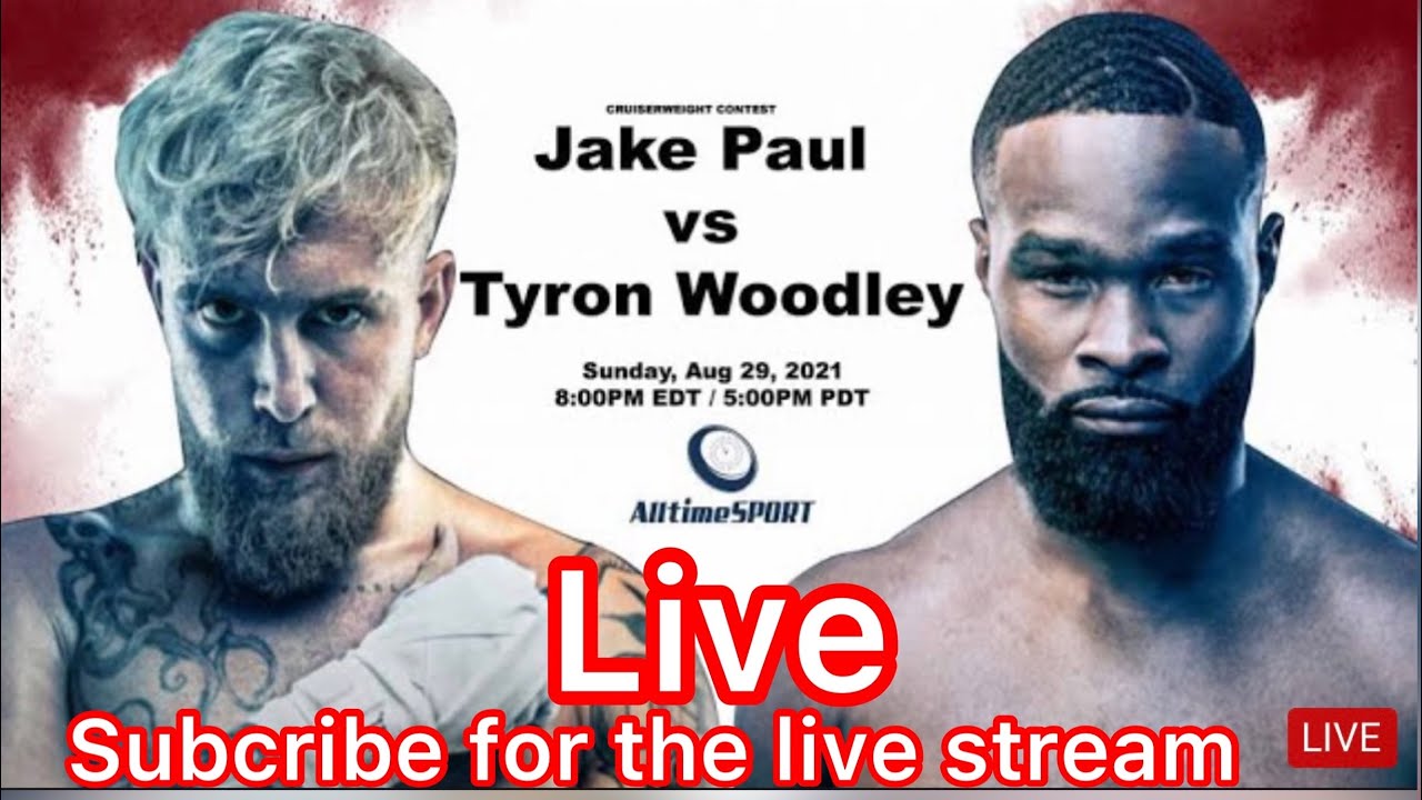 Jack Paul Vs Tyron Woodley Boxing Full Fight Live | Tyron Woodley vs