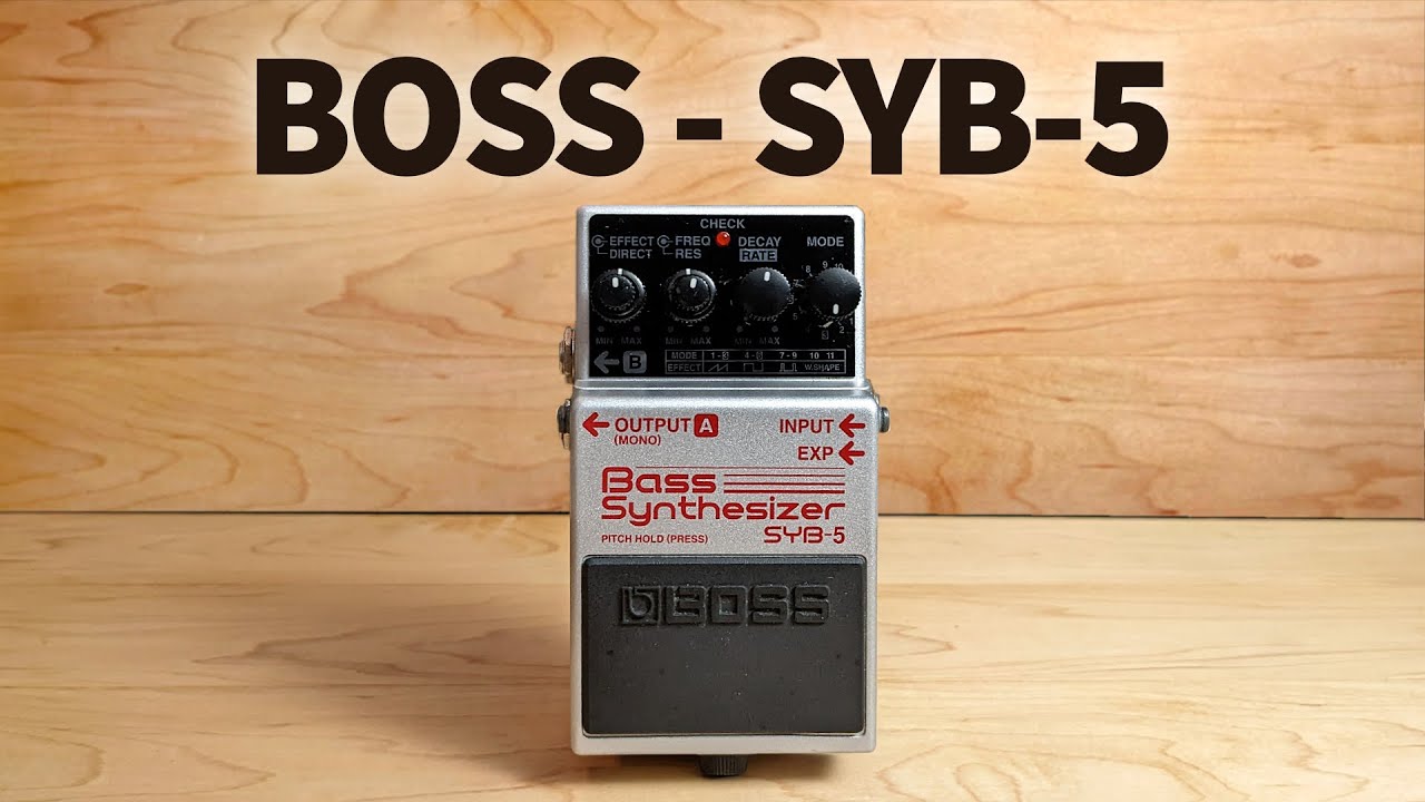 Boss SYB-5 Bass Synthesizer - YouTube