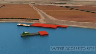 Site Preparation Prior To Start Of Tunnel Construction