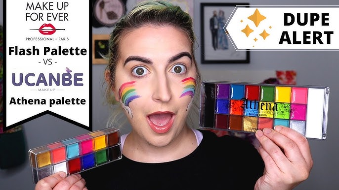 Ucanbe Cruise and Athena Face Painting pallete Review/ body painting 