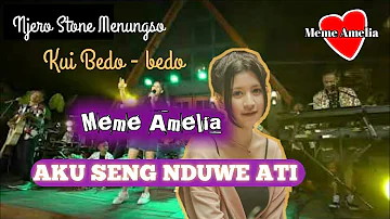 AKU SENG DUWE ATI ~ MEME AMELIA || LIVE MAHA LAJU MUSIK COVER NDARBOY GENK