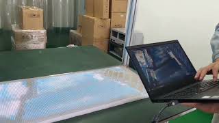 Easy Installing P5 P6.25 P8 P10 Adhesive Transparent Led Screen for Window Glass Use