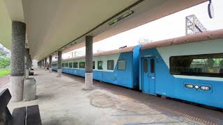 台鐵 宜蘭車站 第一月台 689次復興號 列車到站