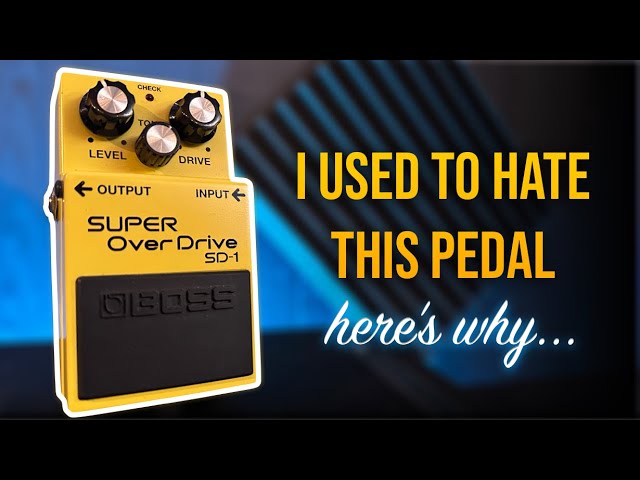 BOSS SD-1 MADE IN JAPAN 1985 SUPER OVERDRIVE - YouTube