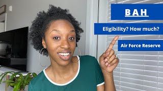 Military Pay - BAH - Air Force Reserve