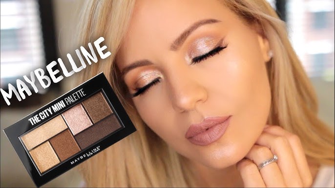 Maybelline the City YouTube - Eyeshadow Bronze and Tutorial Palette Mini | Gold
