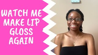 Watch me make Lipgloss | with Q/A