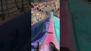 Punky’s Pumpkin Patch Going down big slide #shorts #likeit
