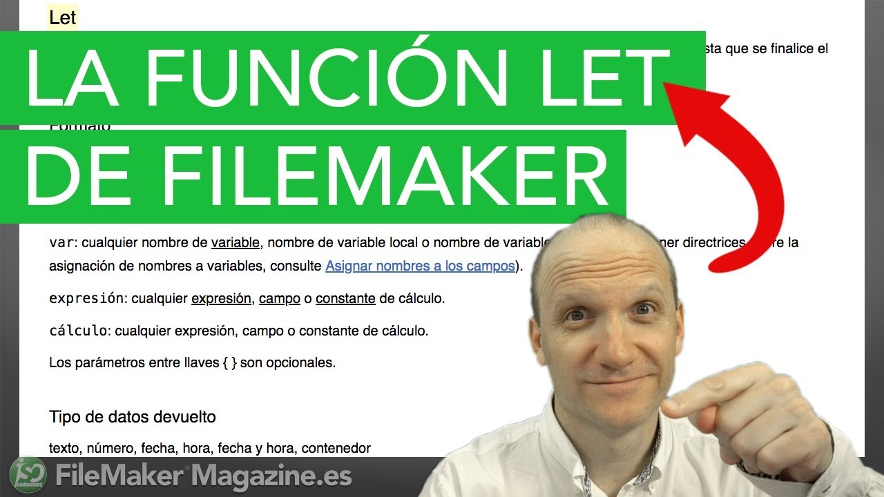 La función Let de FileMaker - YouTube