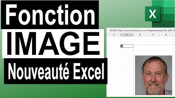 La Fonction IMAGE Excel - Comment l